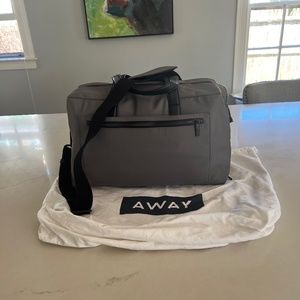 Away Gray Weekender Duffel with Removable Shoulder Strap